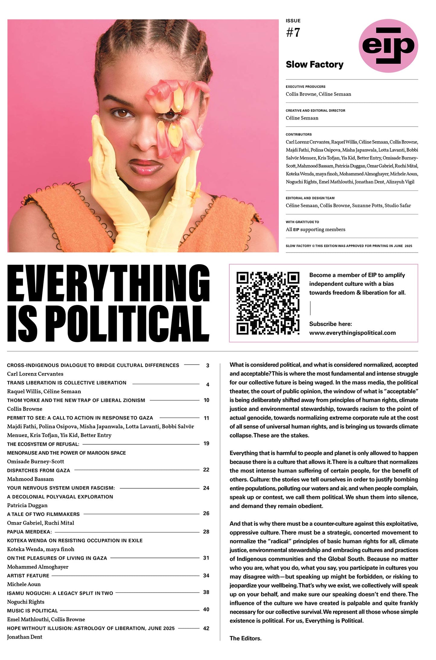 Everything is Political – Issue #7
