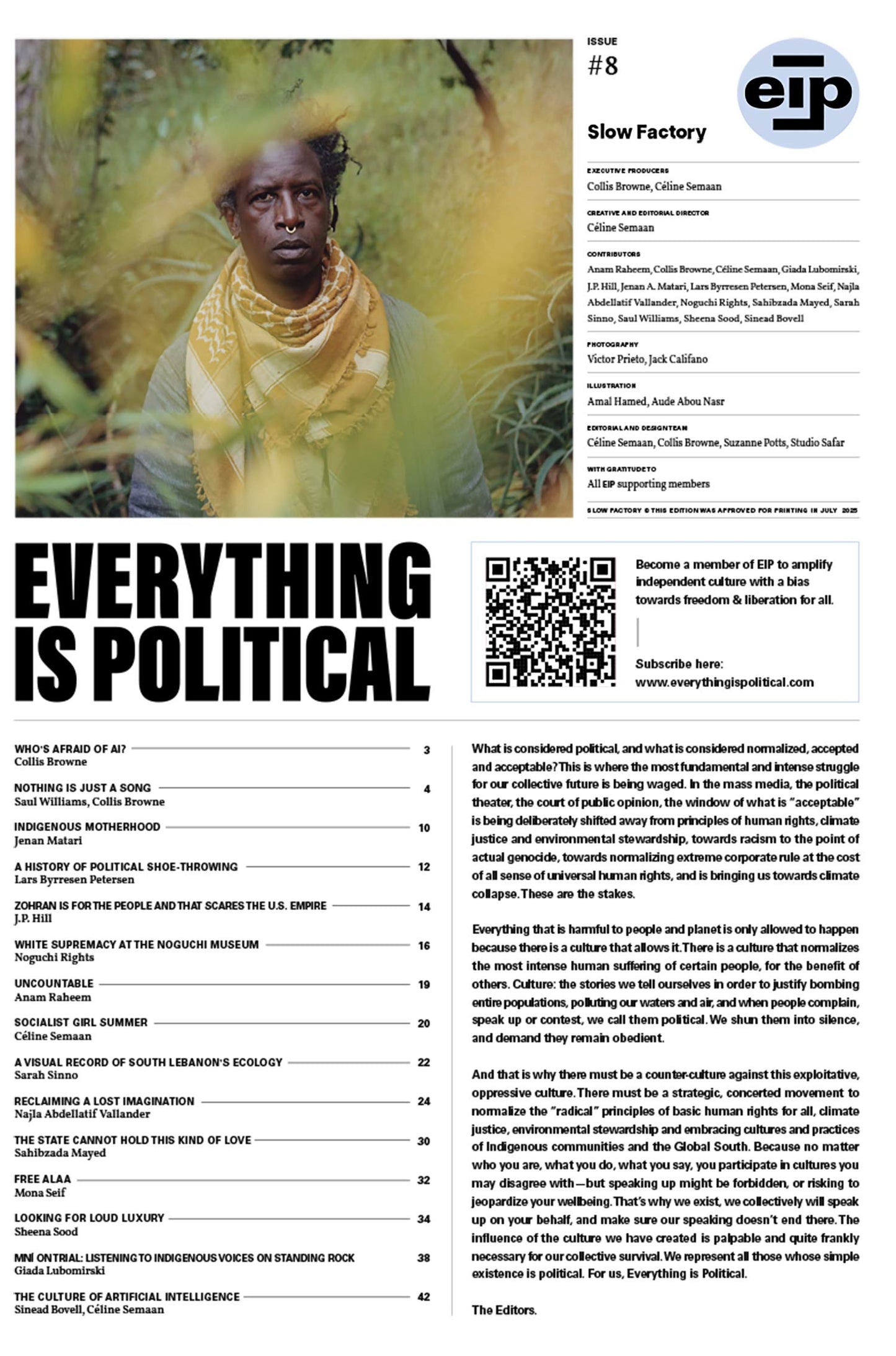 Everything is Political – Issue #8